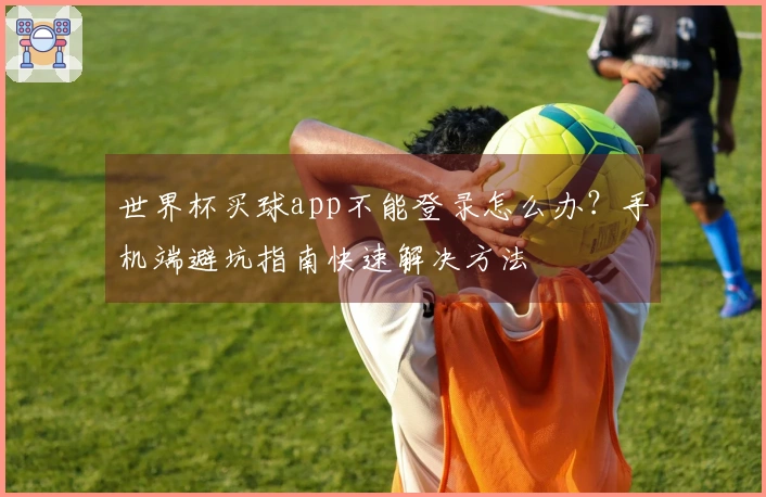 世界杯买球app不能登录怎么办？手机端避坑指南快速解决方法