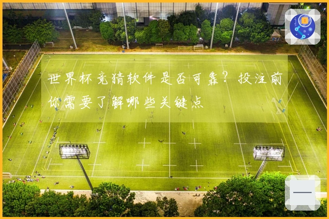 世界杯竞猜软件是否可靠？投注前你需要了解哪些关键点